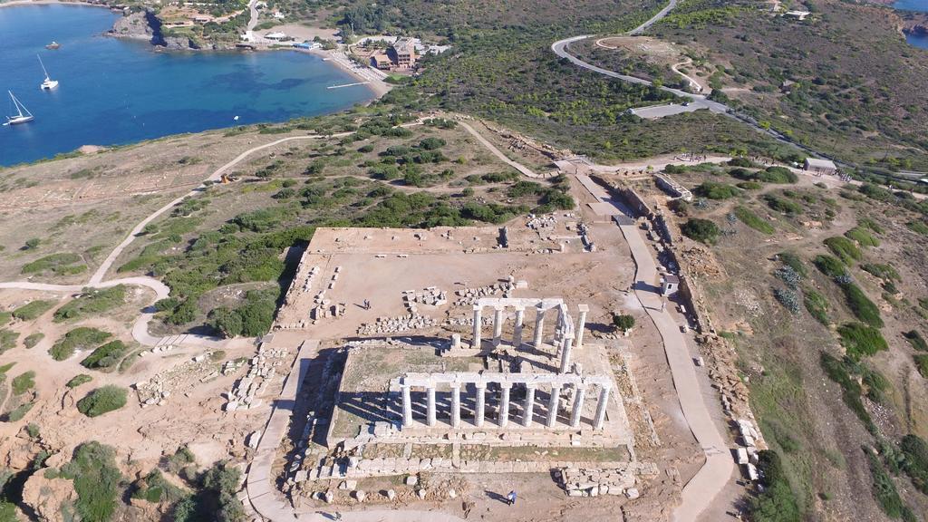 Aegeon Beach Hotel Sounion Dış mekan fotoğraf