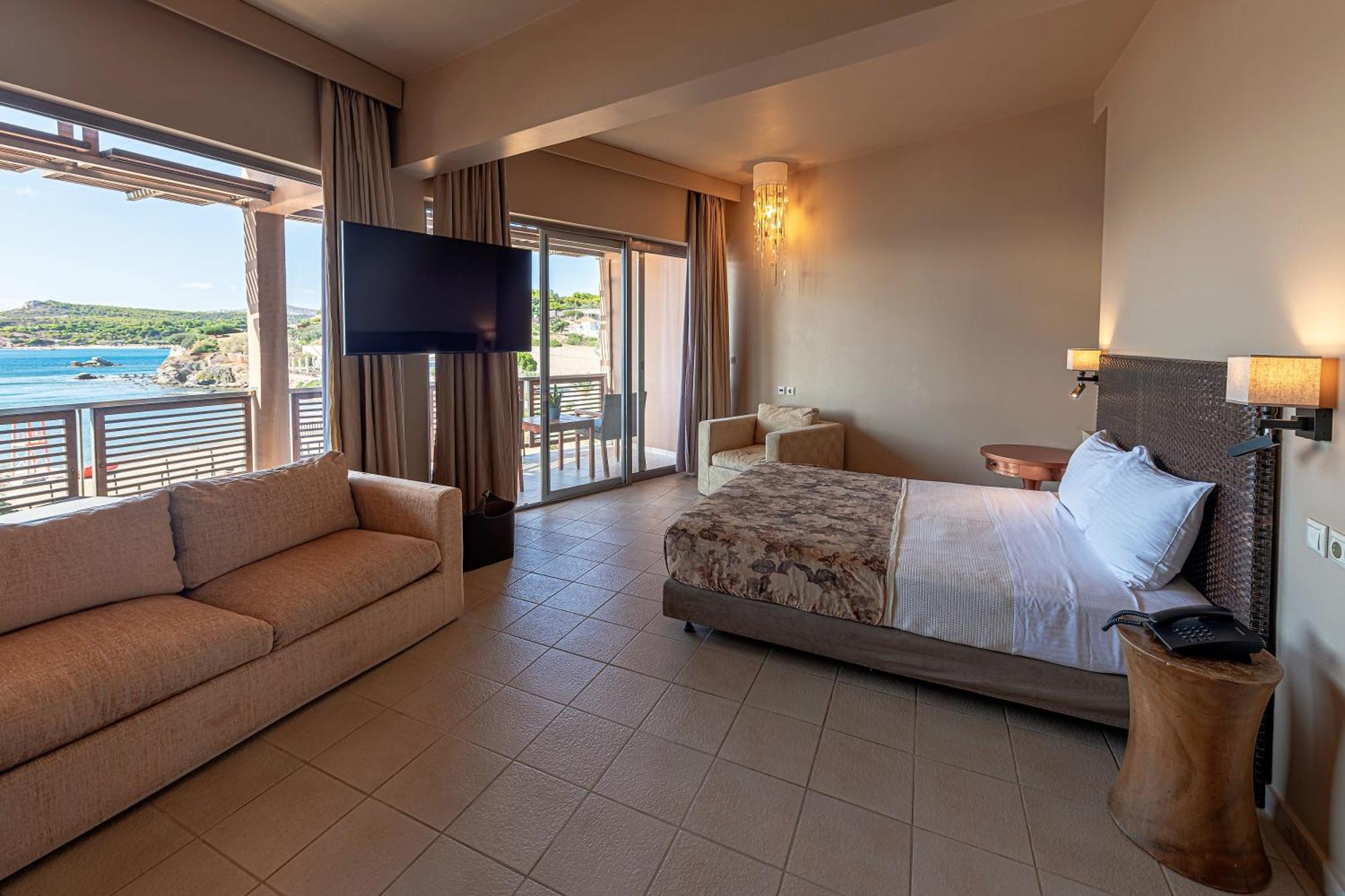 Aegeon Beach Hotel Sounion Oda fotoğraf