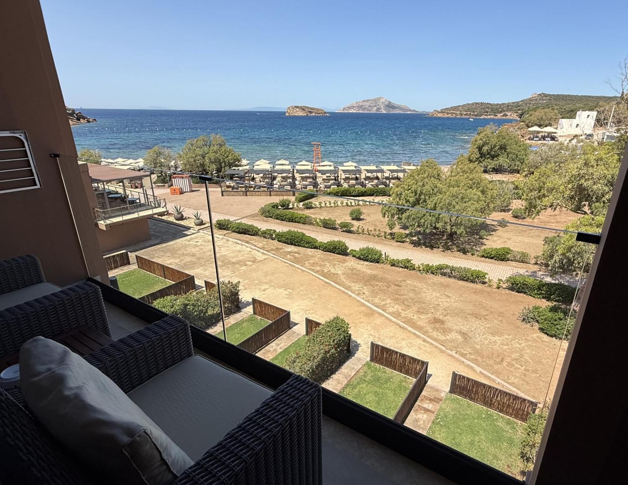 Aegeon Beach Hotel Sounion Dış mekan fotoğraf